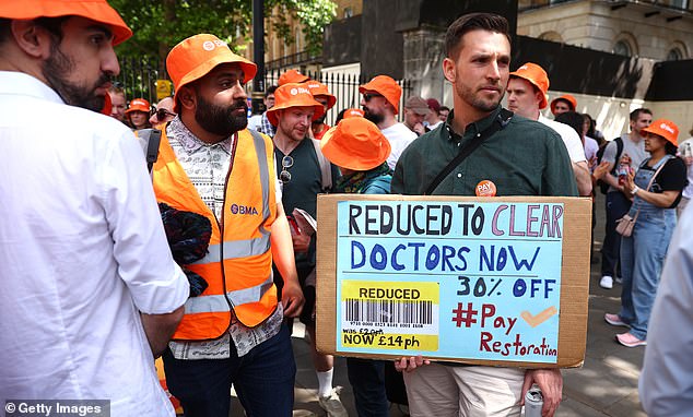 In the latest blow to patients, 67,034 hospital appointments in England were rescheduled due to a five-day walkout by British Medical Association (BMA) junior doctors earlier this week