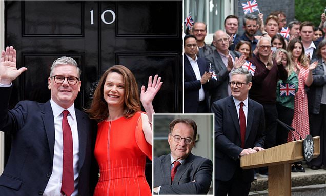 QUENTIN LETTS: Number 10's gleaming black door seemed almost to hypnotise Sir Keir...