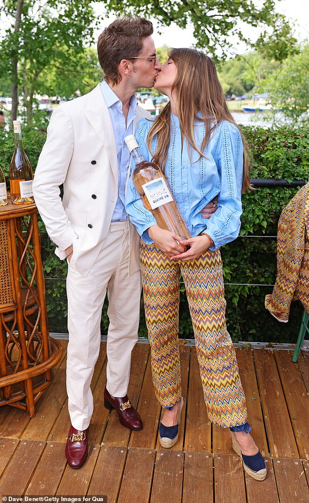 The influencer, 32, and former Made In Chelsea star looked as loved up as ever at the event