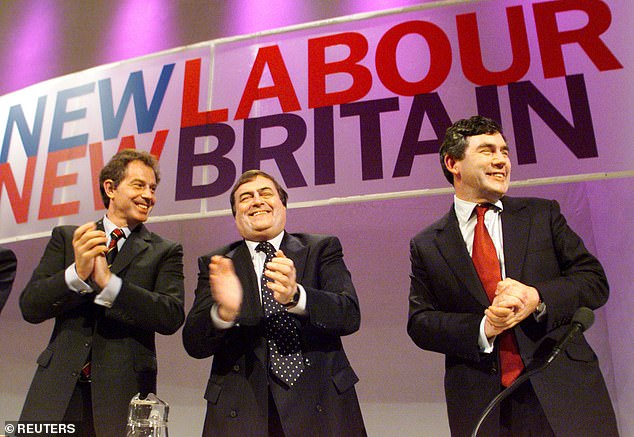 The Tony Blair-Gordon Brown years of Labour government ran from 1997 to 2010, with John Prescott (centre) as deputy for many of them