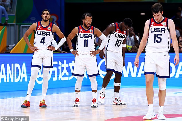 The US will look to defend their gold medal in Paris despite crashing out early at the World Cup