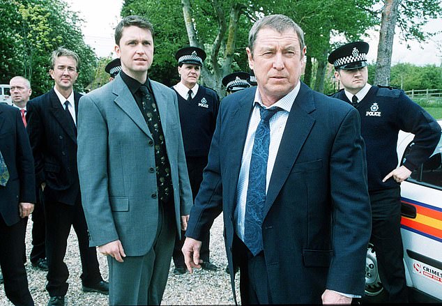 The role was first played by John Nettles (centre) as Detective Chief Inspector Tom Barnaby