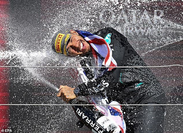 But after almost 1,000 days, Hamilton broke his winless drought at his home circuit