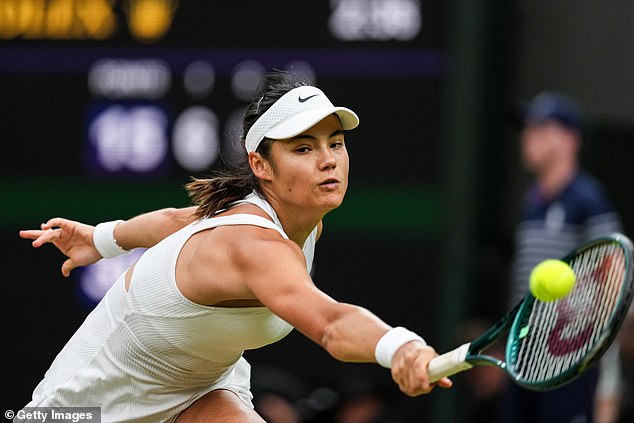 Raducanu's Wimbledon journey came to an end on Sunday as she lost in three sets to Lulu Sun