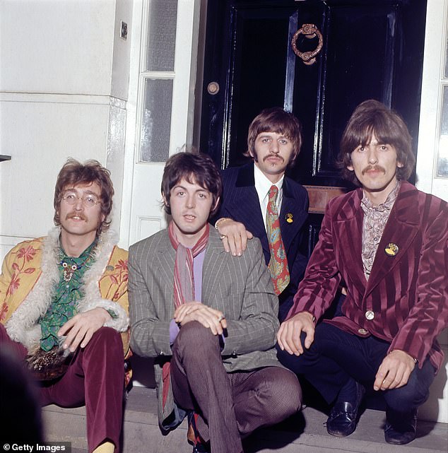 Ringo, Paul, John and George Harrison rose to fame as members of iconic rock band The Beatles, going on to become the best-selling music act of all time (L-R John, Paul, Ringo and George pictured in 1967)