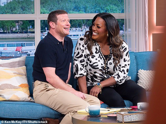 Alison Hammond and Dermot O'Leary will reportedly remain on This Morning as the show's main hosts this summer (pictured together last month)