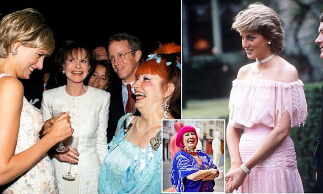 Princess Diana's dresser Zandra Rhodes, 83, says the late royal got a 'raw deal' and was