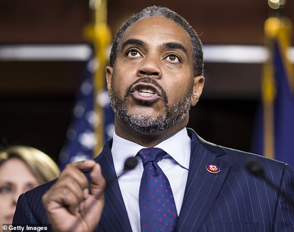 WASHINGTON, DC - APRIL 09: Rep. Steven Horsford (D-NV) speaks during a news conference on April 9, 2019 in Washington, DC. House Democrats unveiled new letters to the Attorney General, HHS Secretary, and the White House demanding the production of documents related to Americans health care in the Texas v. United States lawsuit.    (Photo by Zach Gibson/Getty Images)