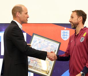 'Thank you for being an all-round class act': Prince William pays emotional tribute to