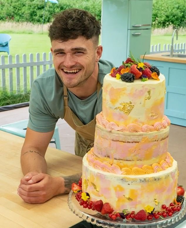 Matty Edgell, who won last year's The Great British Bake Off, was, like other contestants, allowed to perfect his winning dishes at home in advance