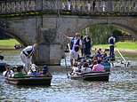 Summer at last! Britain to swelter in 26C heat today as temperatures begin to climb after dreary start to July - as four heat health alerts are issued