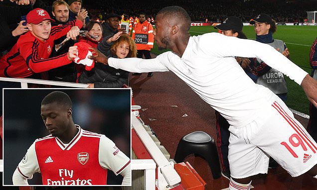 Nicolas Pepe reveals he considered retiring over a 'wave of criticism' as he struggled to