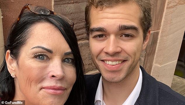 Ben Ross (pictured with his mother Felix Robinson) from Wigan, Greater Manchester, has not been seen since he vanished on July 10, having moved to the sun-soaked island of Majorca in June to work a temporary job there over the summer