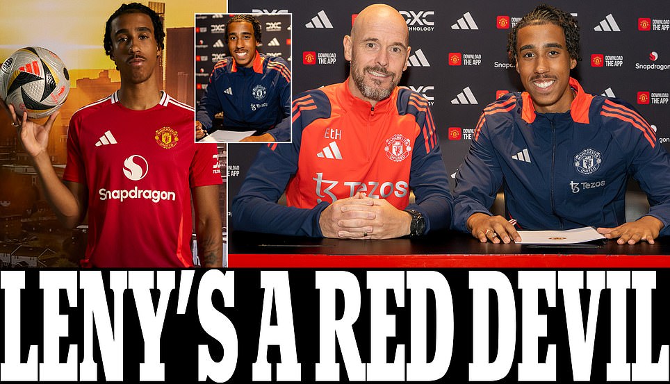 Man United CONFIRM £52m signing of Leny Yoro as club's new-look transfer department get