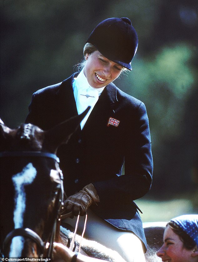 Princess Anne pictured riding Goodwill in the 1976 Montreal Olympics where she finished 24th overall