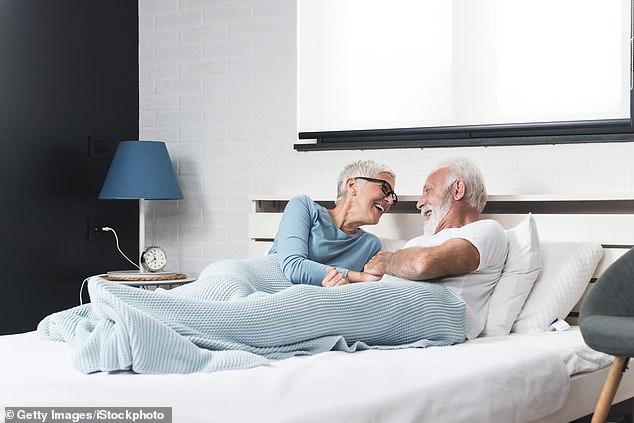 Her friend says: 'I just love how my bed smells when it doesn't smell of a man,' but Debbie insists she loves waking up alone, with her dogs, each morning to the smells of lavender and loveliness [stock image]