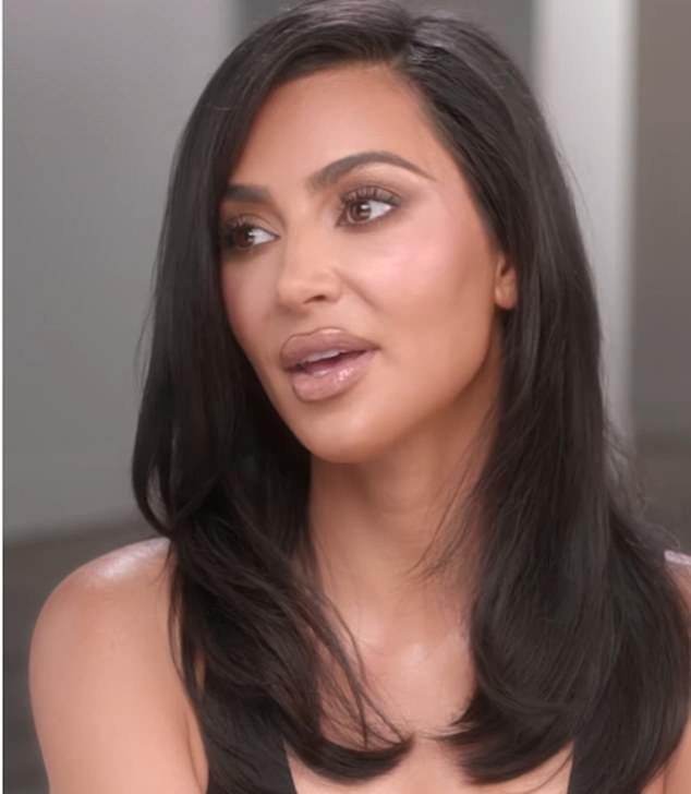 Back in the room, Kim asks the doctor if this process will hurt and he says it won't, as she adds in confession, 'I definitely think I'm going to be younger, just for like how much health and wellness and everything that I do. I would be like, OK it's all a scam'