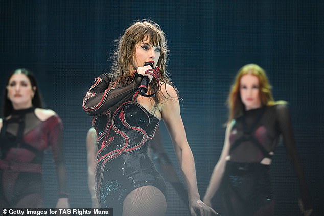 Taylor Swift, 34, has followed in Naomi Campbell's footsteps to have her own exhibition at the V&A London