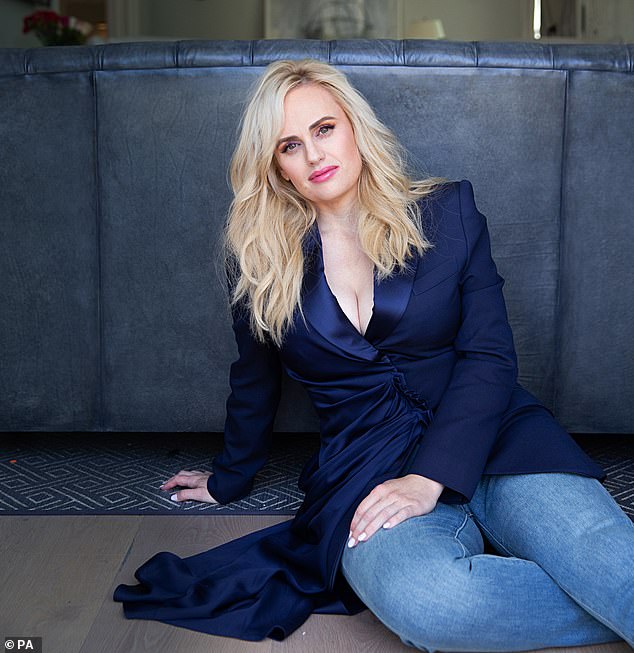 Rebel Wilson (pictured) has opened up about the shocking reason she did not have her first romantic relationship until she was 35 years old