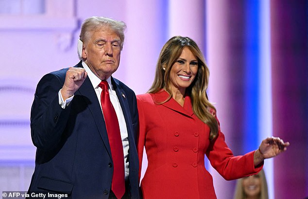 Melania Trump, above with husband Donald Trump, will release a memoir this fall