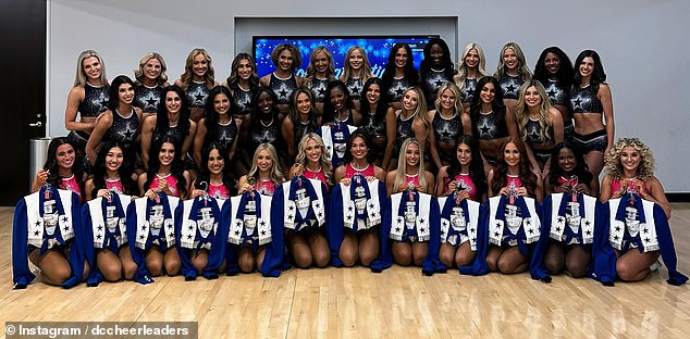 The Dallas Cowboys cheerleading team has finally unveiled the 36 women who will make up this year's squad