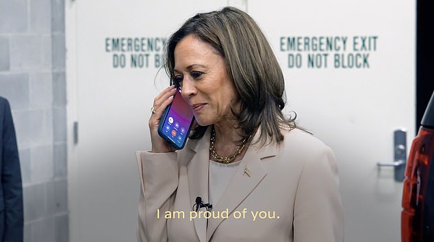 The Harris campaign released a video early Friday morning that shows former President Barack Obama and former first lady Michelle Obama calling Vice President Kamala Harris to endorse her presidential run