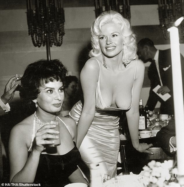 According to PEOPLE , she responded to the online backlash again by turning an iconic 1957 photo of Sophia Loren side-eyeing a busty Jayne Mansfield into a now-deleted meme; Loren and Mansfield seen in a similar image