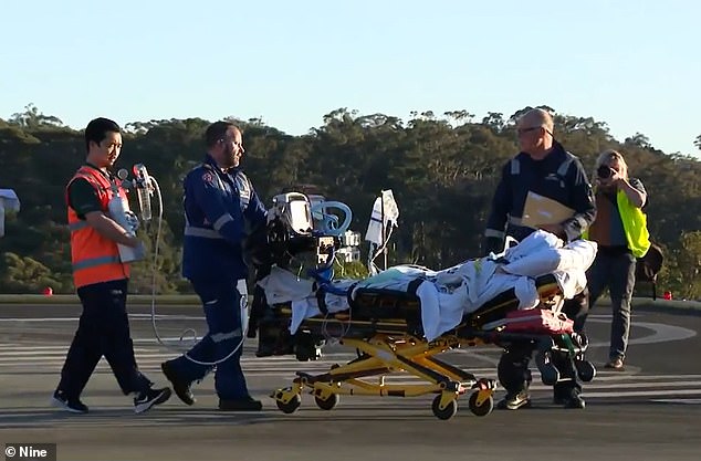 He survived and was rushed John Hunter Hospital in Newcastle. The details of the leaked video do not appear to match the description of Mr McKenzie's attack