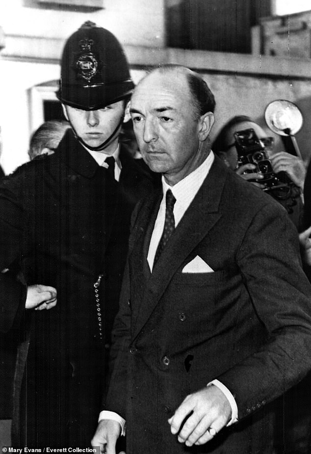 Minister of War John Profumo returns home in June 1963 after admitting an affair with Christine Keeler