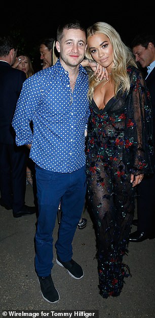 Mayfair art gallery owner Tyrone previously dated Rita Ora (pictured in 2016)