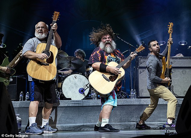 Kyle Gass, Jack Black and bassist John Spike have stopped performing in the wake of Gass's comment in support of the shooting