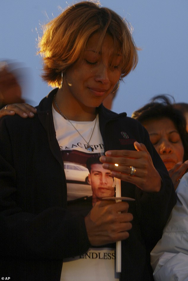 Officer Espinoza's widow Renata Espinoza said Kamala Harris did not call her before announcing in a press conference she would not seek the death penalty.