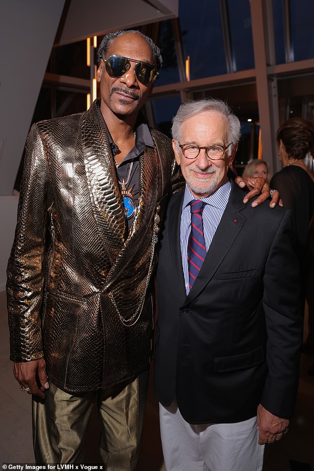 Snoop Dogg and Steven Spielberg added to the A-list feel of the glamorous party