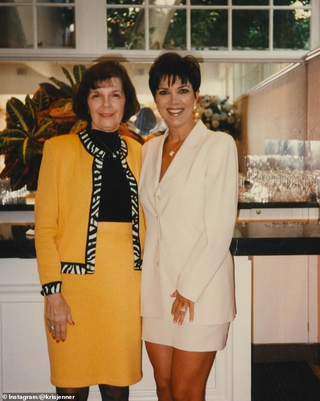 Kris and her mom MJ pictured