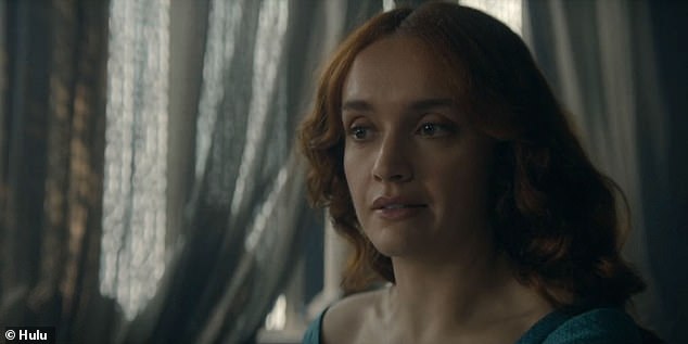 The episode cuts back to King's Landing where Alicent Hightower (Olivia Cooke) says, 'All my life... I have endeavored to serve both my house and the realm. And somehow none of it matters. We are cast aside. Or hated'