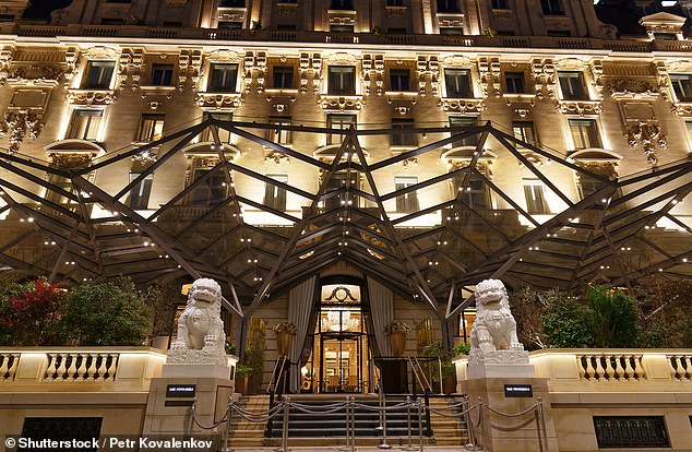 The five-star rated Paris Peninsula hotel claimed they were fully booked at the time