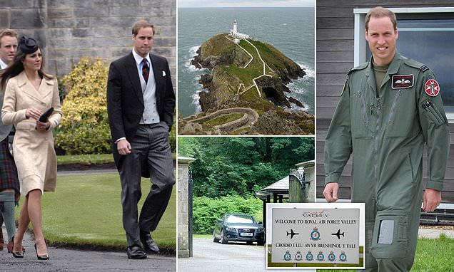 How Prince William and Kate Middleton rented a home together in Anglesey (before they were