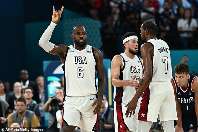 Team USA sparked a fourth-quarter comeback over Serbia to advance to the gold-medal game