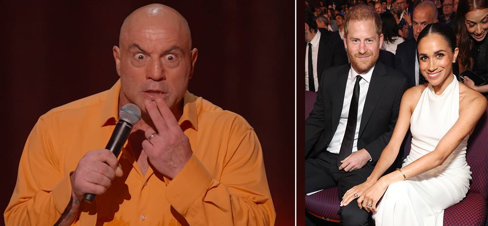 Joe Rogan brutally mocks Prince Harry in new Netflix stand up show - and reveals moment he