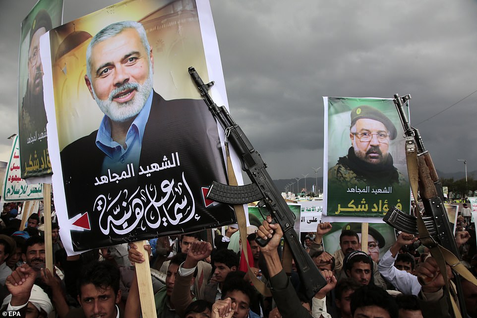 Dr Krieg suggested that the death of Haniyeh could ultimately assist Israel in building a 'victory narrative' to enter peace talks with a claim to having achieved its war objectives of vanquishing Hamas and returning the hostages taken on October 7. 'What this offers is a head on a silver platter,' he said. 'Netanyahu can say this is the end of the organisation. And that's pretty much as close as Israel will ever get to defeating Hamas.