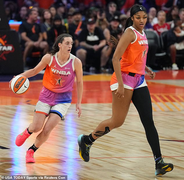 Clark and Reese played alongside each other at the recent WNBA All-Star game