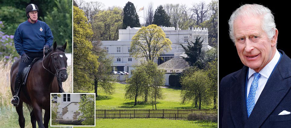 Prince Andrew could be out of Windsor Lodge by OCTOBER as King Charles sets security