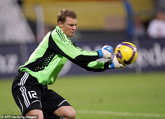 Neuer earned his first cap for Germany during a friendly against the UAE back in 2009