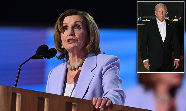 Nancy Pelosi says 'thank you Joe' after orchestrating humiliating plot to push Biden out