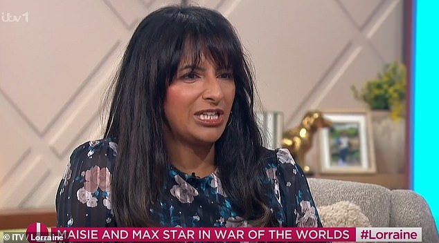 Ranvir took the opportunity to jokingly ask: 'Is she the rational one in real-life Max?,' which was followed by an awkward silence