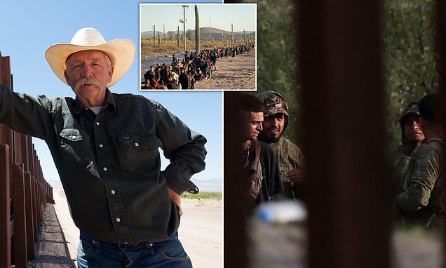 Cattle rancher who's seen 500,000 migrants cross his border property reveals the sick