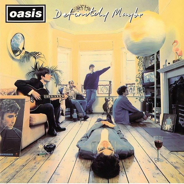 This is the original album cover, which was shot at guitarist Bonehead's house in Manchester