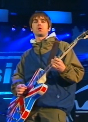 Oasis released a promotional video, which featured old shots of the brothers performing