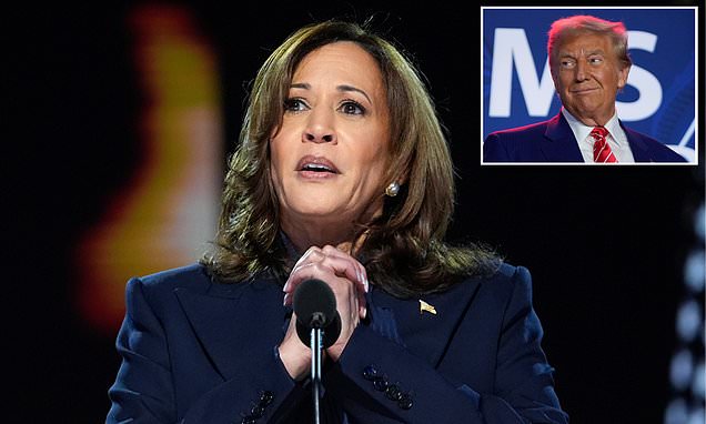 Shock poll reveals how the country views Trump and Kamala after the DNC