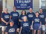 Tim Walz's family members reveal they are backing TRUMP in bombshell leaked photo